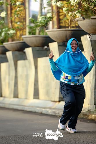 Race photo from Taman Budaya x BOGORUN 2025