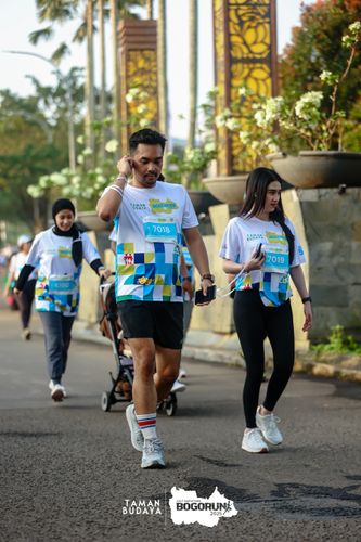Race photo from Taman Budaya x BOGORUN 2025