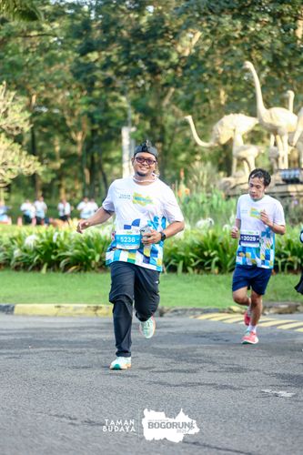 Race photo from Taman Budaya x BOGORUN 2025