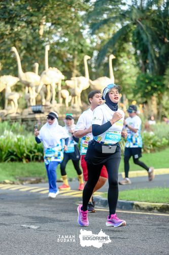Race photo from Taman Budaya x BOGORUN 2025