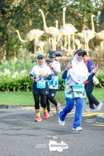 Race photo from Taman Budaya x BOGORUN 2025