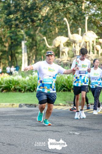 Race photo from Taman Budaya x BOGORUN 2025