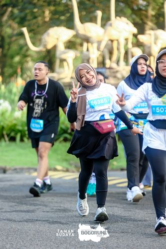 Race photo from Taman Budaya x BOGORUN 2025