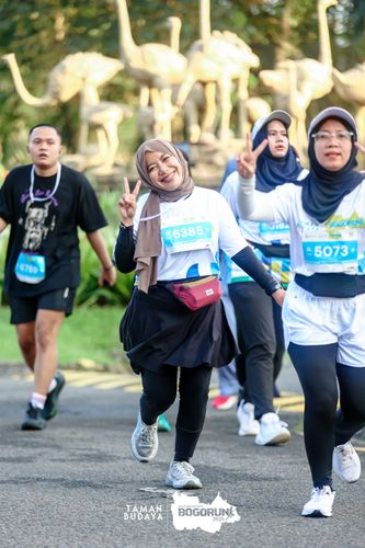 Race photo from Taman Budaya x BOGORUN 2025