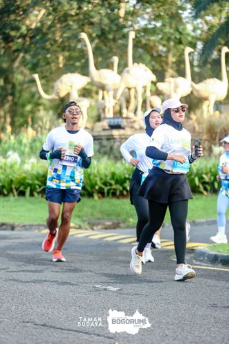 Race photo from Taman Budaya x BOGORUN 2025