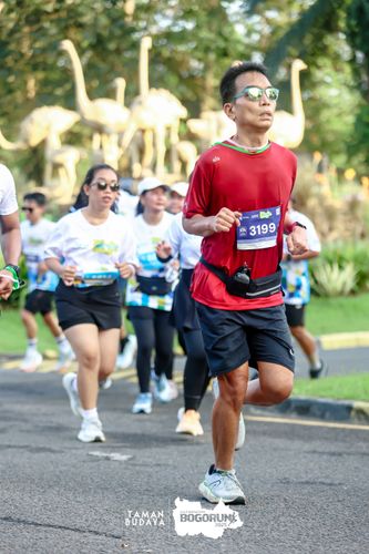 Race photo from Taman Budaya x BOGORUN 2025