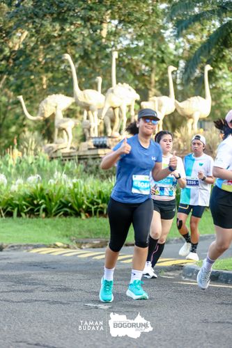 Race photo from Taman Budaya x BOGORUN 2025