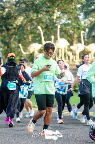 Race photo from Taman Budaya x BOGORUN 2025