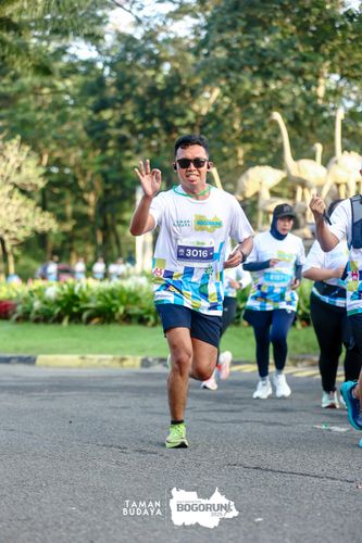 Race photo from Taman Budaya x BOGORUN 2025