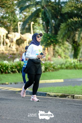 Race photo from Taman Budaya x BOGORUN 2025