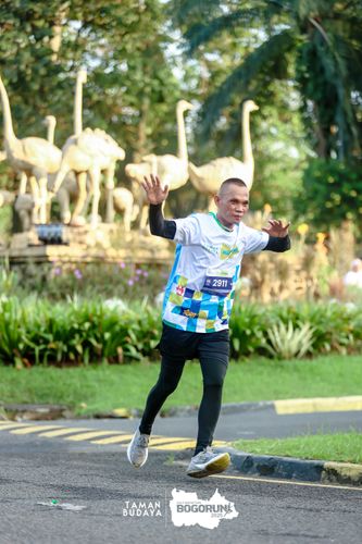 Race photo from Taman Budaya x BOGORUN 2025