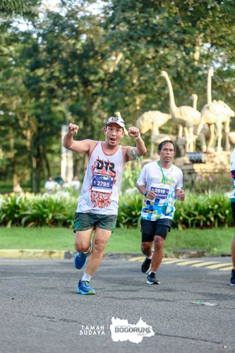 Race photo from Taman Budaya x BOGORUN 2025