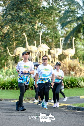 Race photo from Taman Budaya x BOGORUN 2025