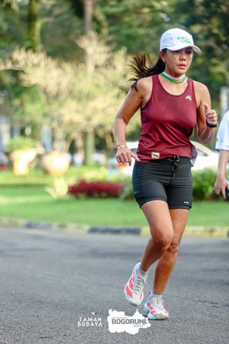 Race photo from Taman Budaya x BOGORUN 2025