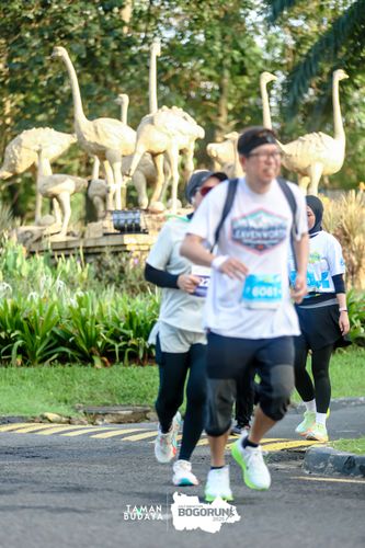 Race photo from Taman Budaya x BOGORUN 2025