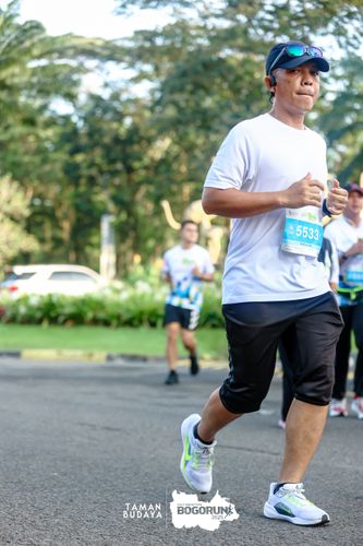 Race photo from Taman Budaya x BOGORUN 2025