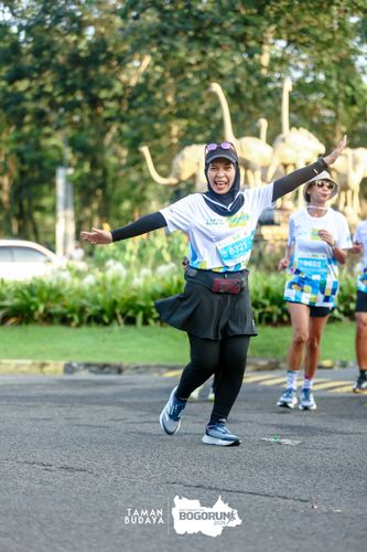 Race photo from Taman Budaya x BOGORUN 2025