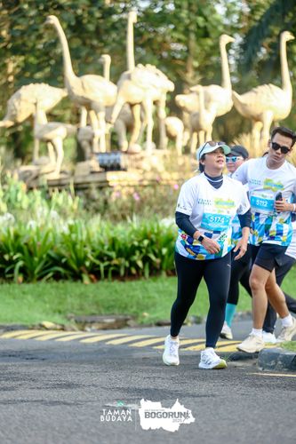Race photo from Taman Budaya x BOGORUN 2025
