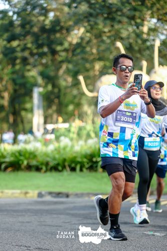 Race photo from Taman Budaya x BOGORUN 2025