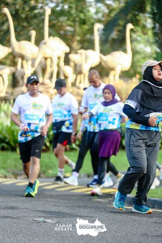 Race photo from Taman Budaya x BOGORUN 2025