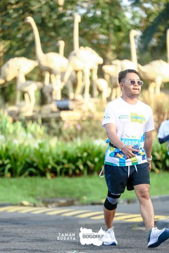 Race photo from Taman Budaya x BOGORUN 2025
