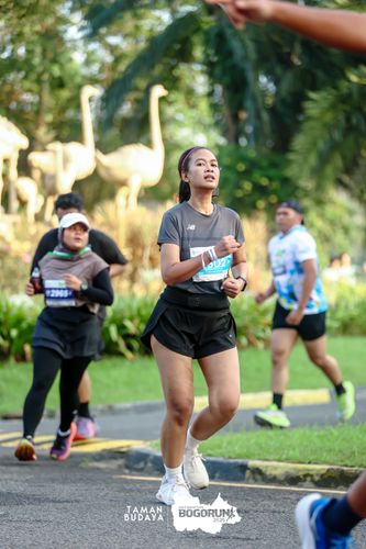 Race photo from Taman Budaya x BOGORUN 2025