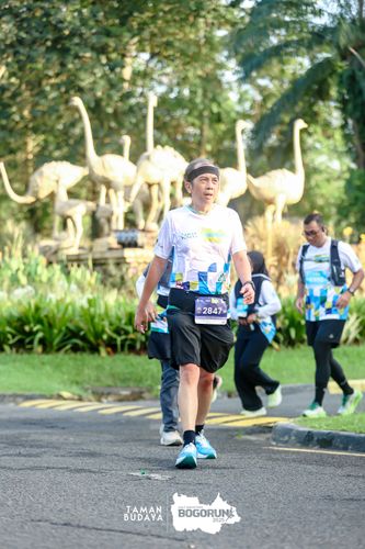 Race photo from Taman Budaya x BOGORUN 2025