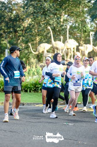 Race photo from Taman Budaya x BOGORUN 2025