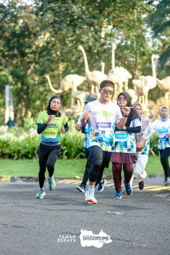 Race photo from Taman Budaya x BOGORUN 2025