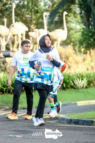 Race photo from Taman Budaya x BOGORUN 2025