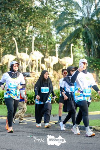 Race photo from Taman Budaya x BOGORUN 2025