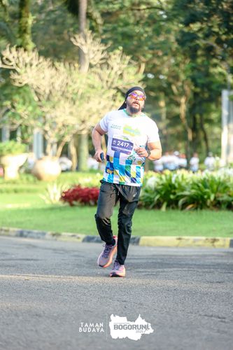 Race photo from Taman Budaya x BOGORUN 2025