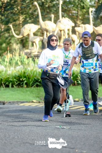 Race photo from Taman Budaya x BOGORUN 2025