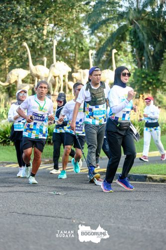 Race photo from Taman Budaya x BOGORUN 2025