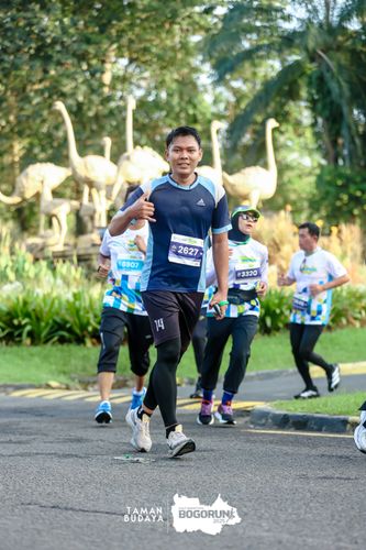 Race photo from Taman Budaya x BOGORUN 2025