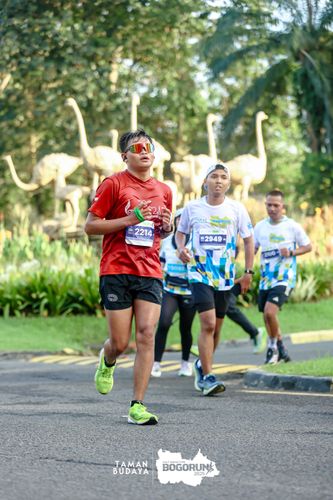 Race photo from Taman Budaya x BOGORUN 2025