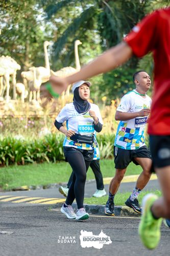 Race photo from Taman Budaya x BOGORUN 2025