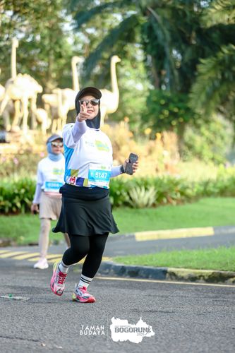 Race photo from Taman Budaya x BOGORUN 2025