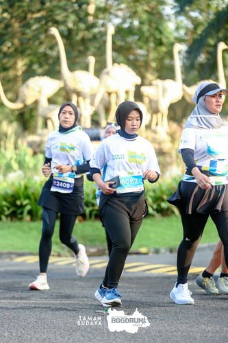 Race photo from Taman Budaya x BOGORUN 2025