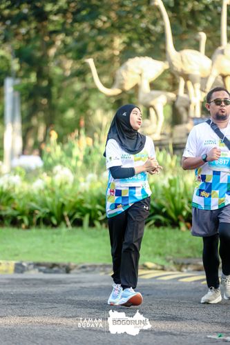 Race photo from Taman Budaya x BOGORUN 2025