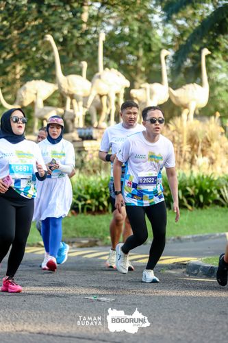 Race photo from Taman Budaya x BOGORUN 2025