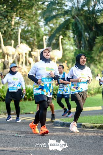 Race photo from Taman Budaya x BOGORUN 2025