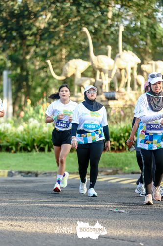 Race photo from Taman Budaya x BOGORUN 2025