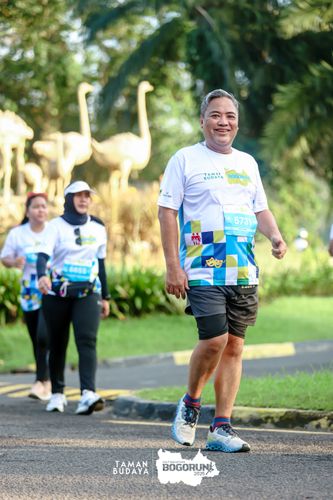 Race photo from Taman Budaya x BOGORUN 2025