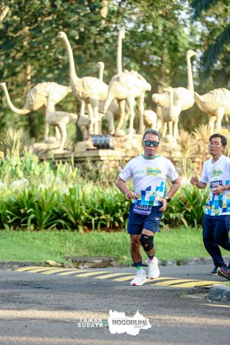 Race photo from Taman Budaya x BOGORUN 2025