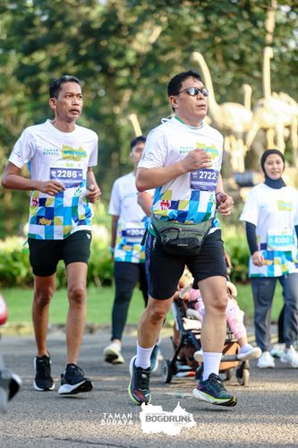 Race photo from Taman Budaya x BOGORUN 2025
