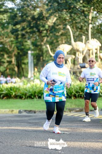 Race photo from Taman Budaya x BOGORUN 2025