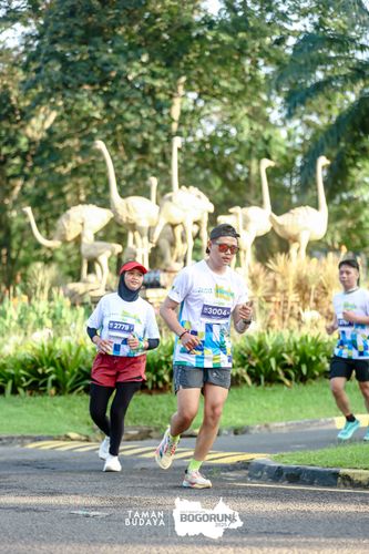 Race photo from Taman Budaya x BOGORUN 2025