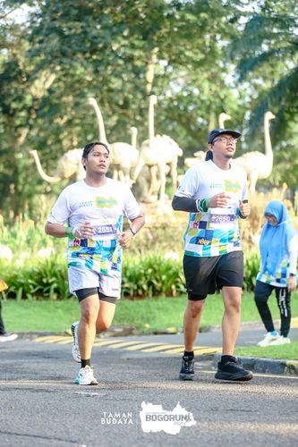 Race photo from Taman Budaya x BOGORUN 2025