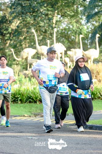 Race photo from Taman Budaya x BOGORUN 2025